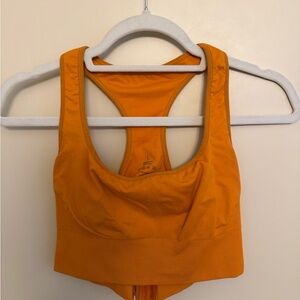 Orange Sports Bra